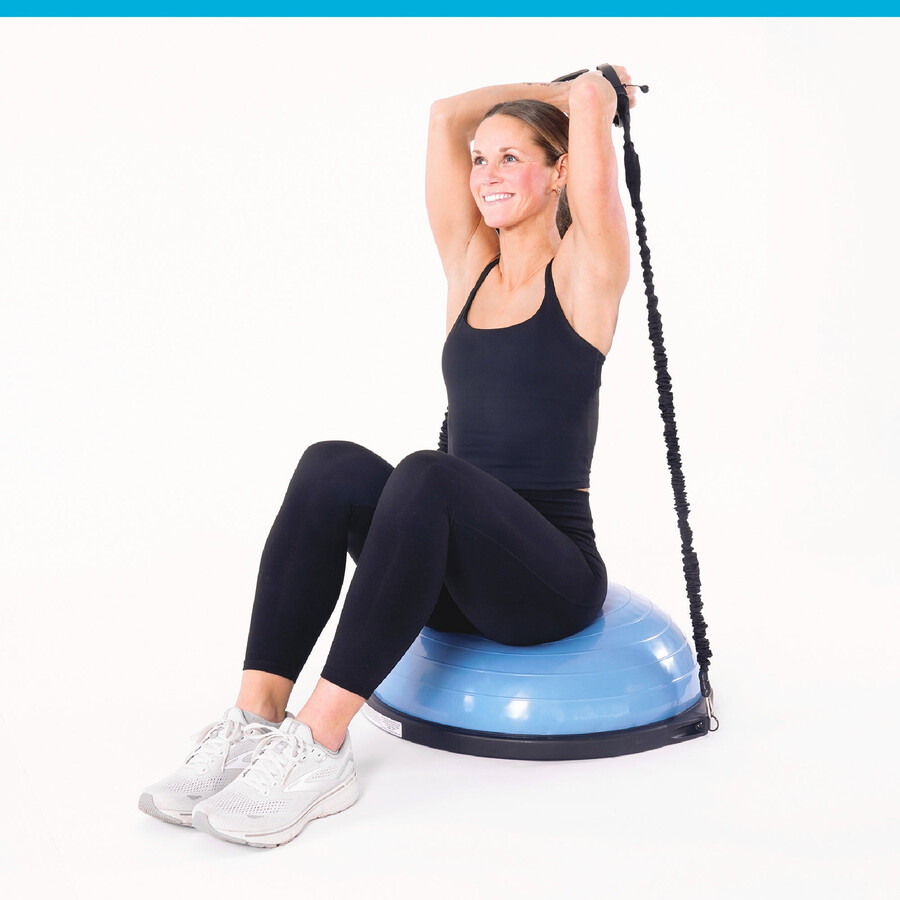home balance trainer con fasce di resistenza