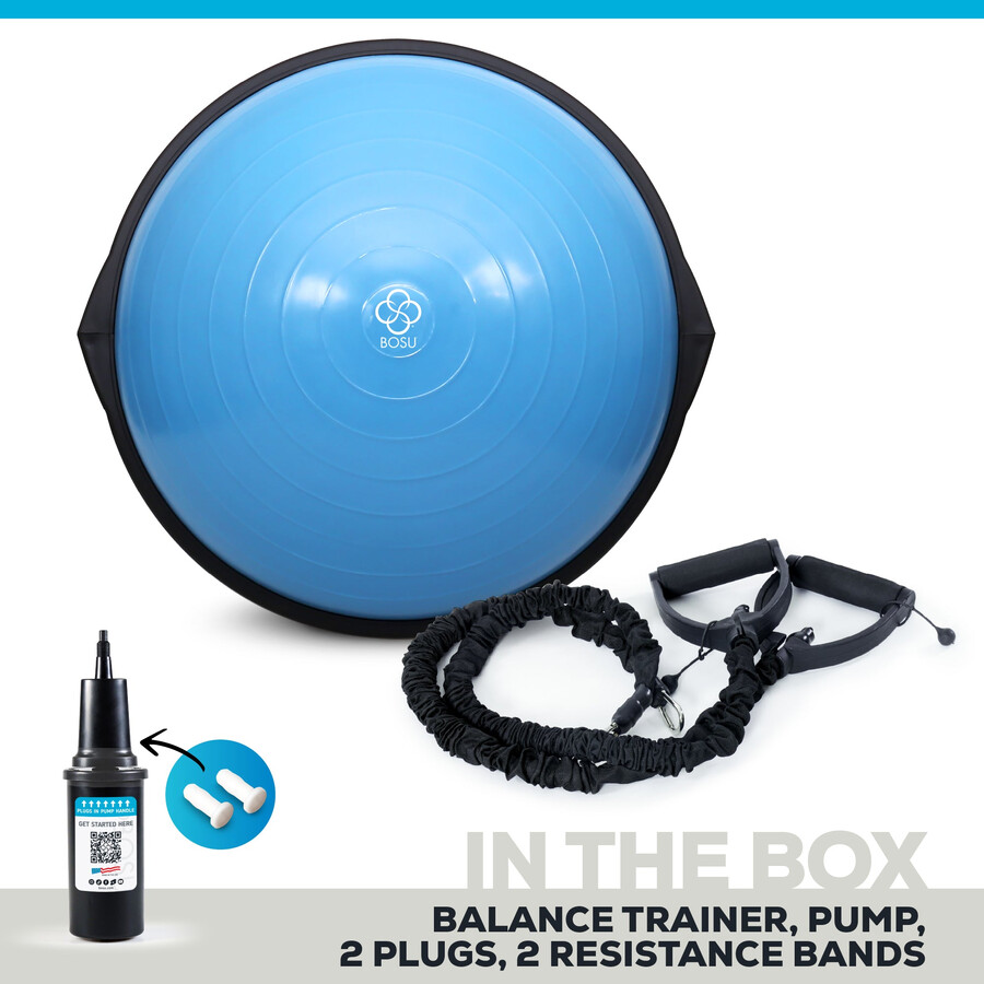 home balance trainer con fasce di resistenza